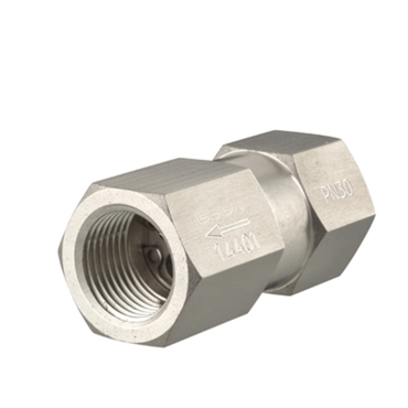 Check valve Type: 501RVS Stainless steel Internal thread (BSPP) PN30